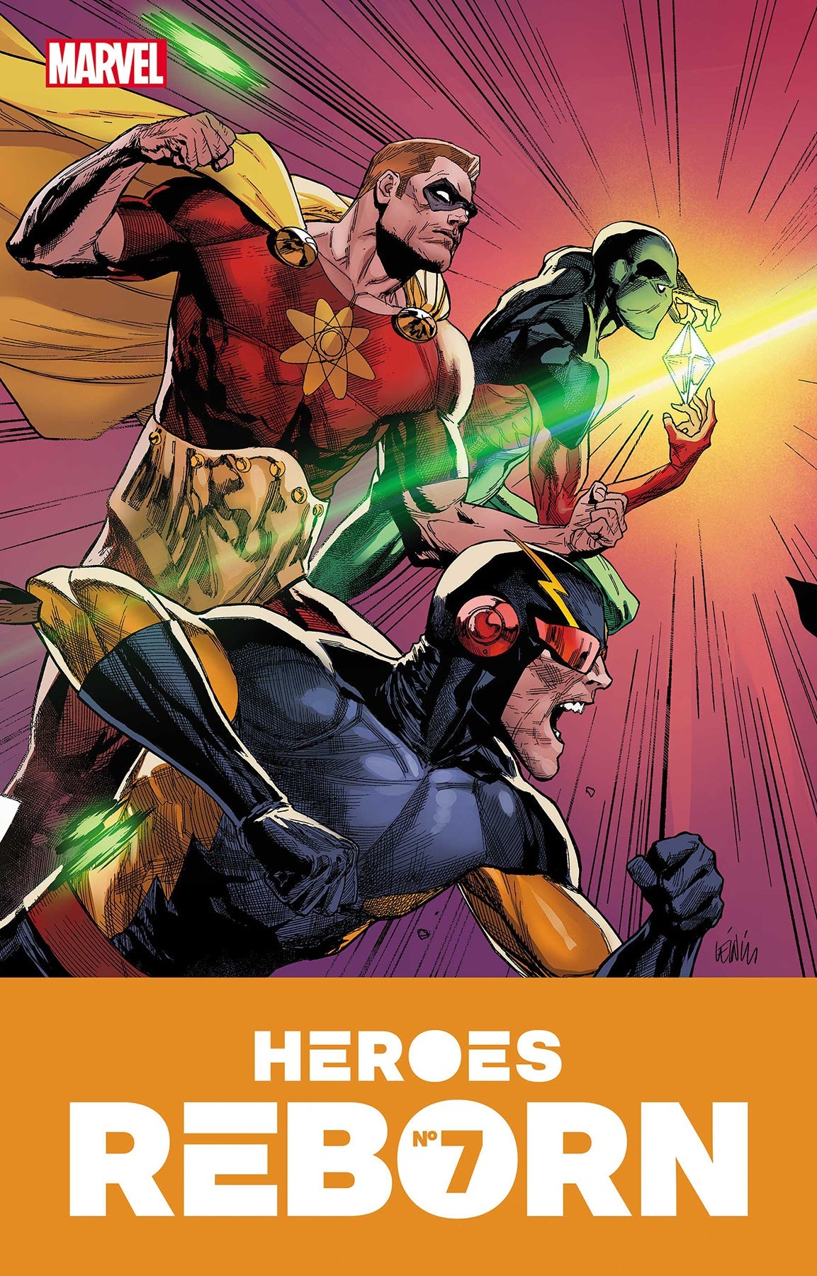 Heroes Reborn #7 A (Of 7) Leinil Francis Yu Jason Aaron (06/16/2021) Marvel