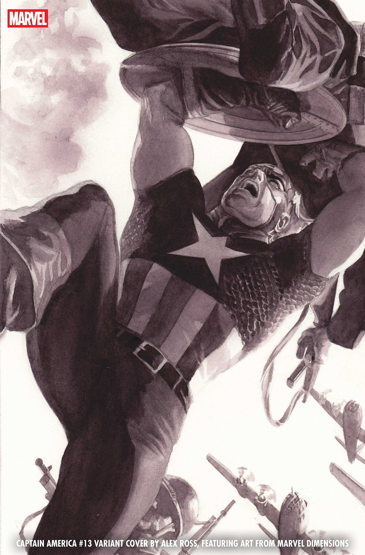 Captain America #13 B Alex Ross Marvel Dimensions Variant [Arm] (07/15/2026) Marvel
