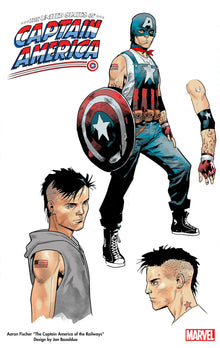 United States Captain America #1 B (Of 5) Jan Bazaldua Design Variant (06/30/2021) Marvel