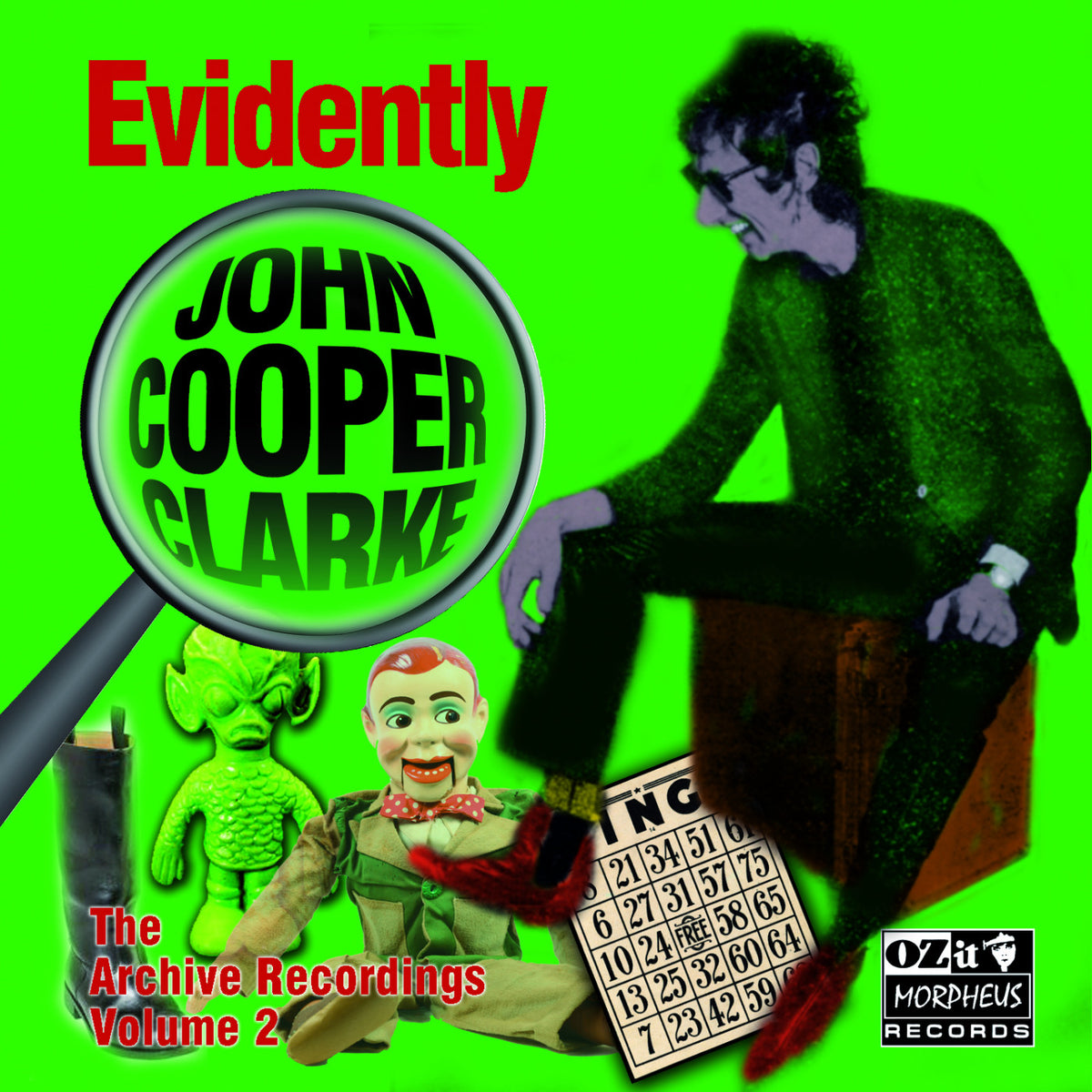 Evidently John Cooper Clarke ( Archive Recordings Volume 2) [CD]
