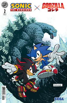 Sonic The Hedgehog X Godzilla #2 B Catalan (09/02/2026) Idw