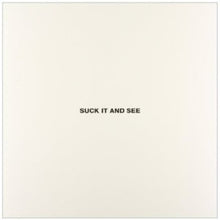 the album cover for Arctic Monkeys - Suck It & See