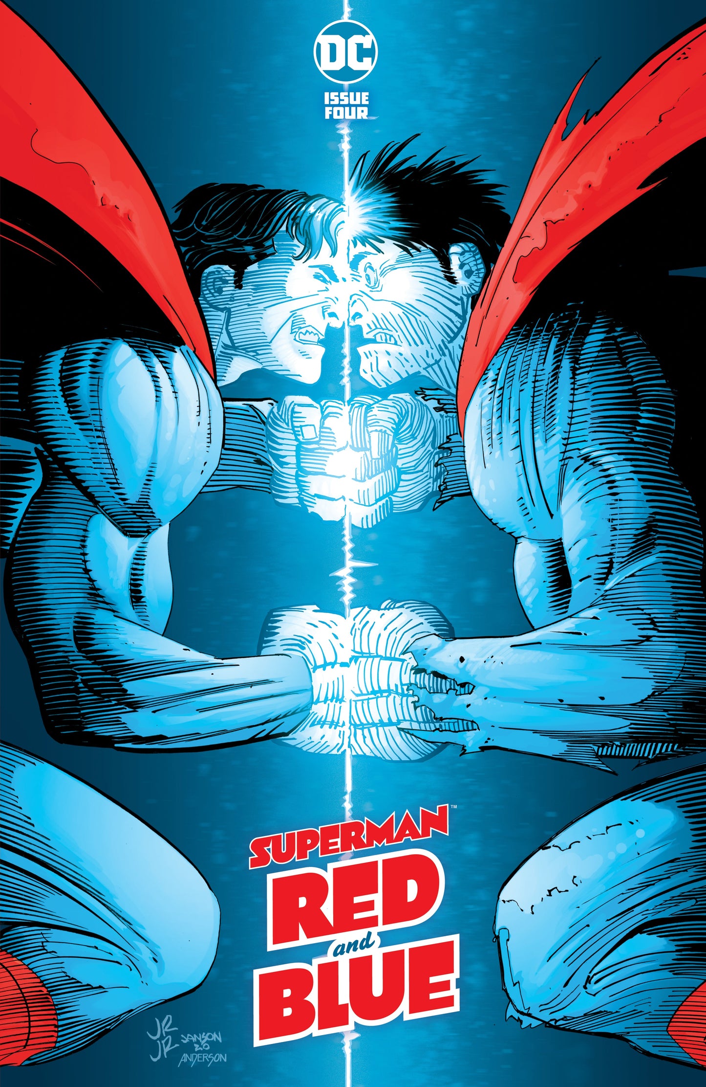 Superman Red & Blue #4 (Of 6) A John Romita Jr & Klaus Janson (06/15/2021) Dc