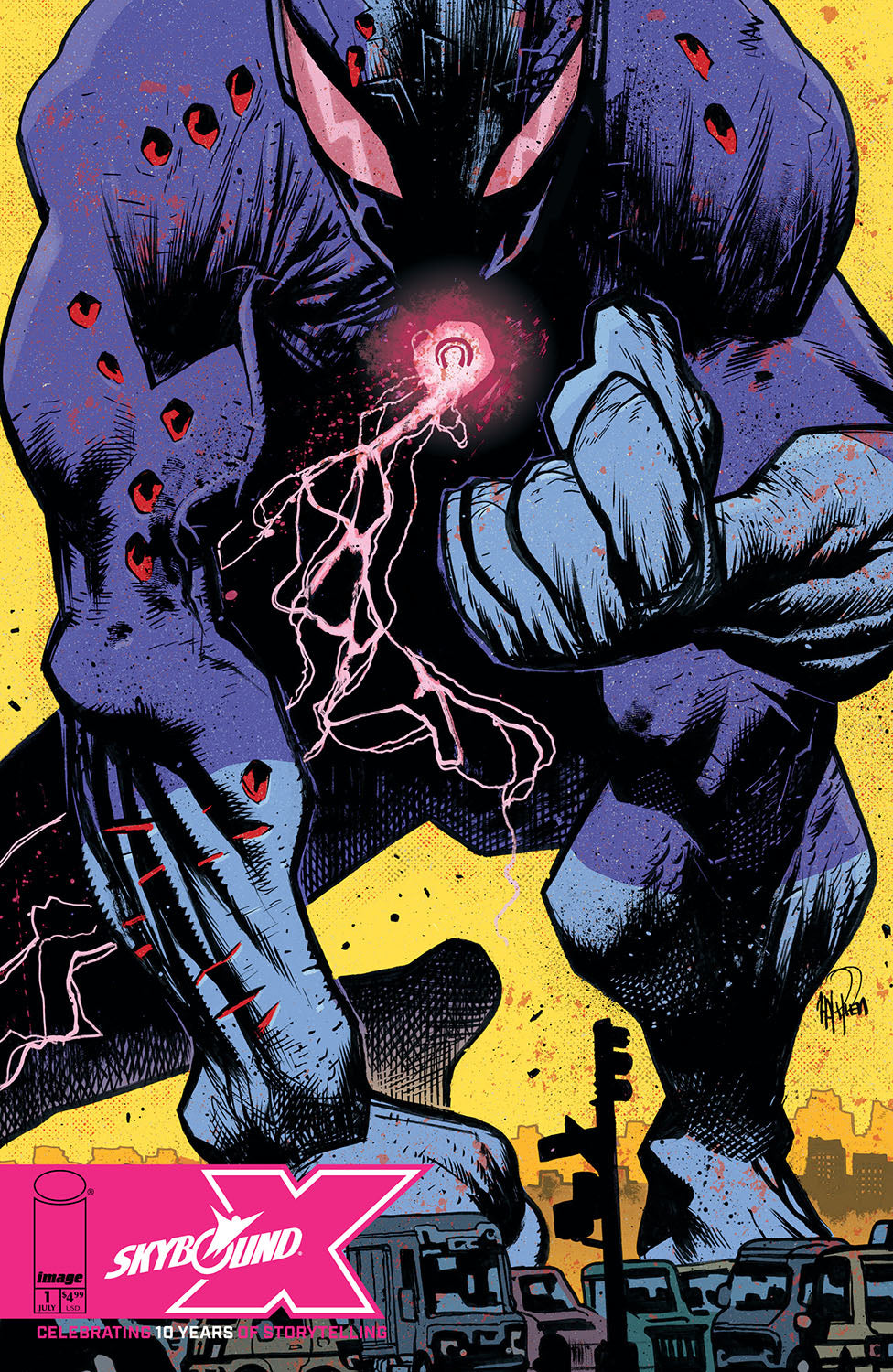 Skybound X #1 B James Harren Variant (Mr) (07/07/2021) Image