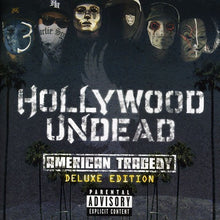 the album cover for Hollywood Undead - American Tragedy: Deluxe Edition [Import]