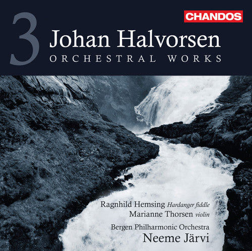 the album cover for Neeme JÃ¤rvi - Orchestral Works 3