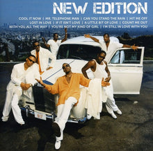 the album cover for New Edition - Icon