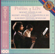 the album cover for Mozart / Murray Perahia / Lupu,Radu - Sonata in D Major for
