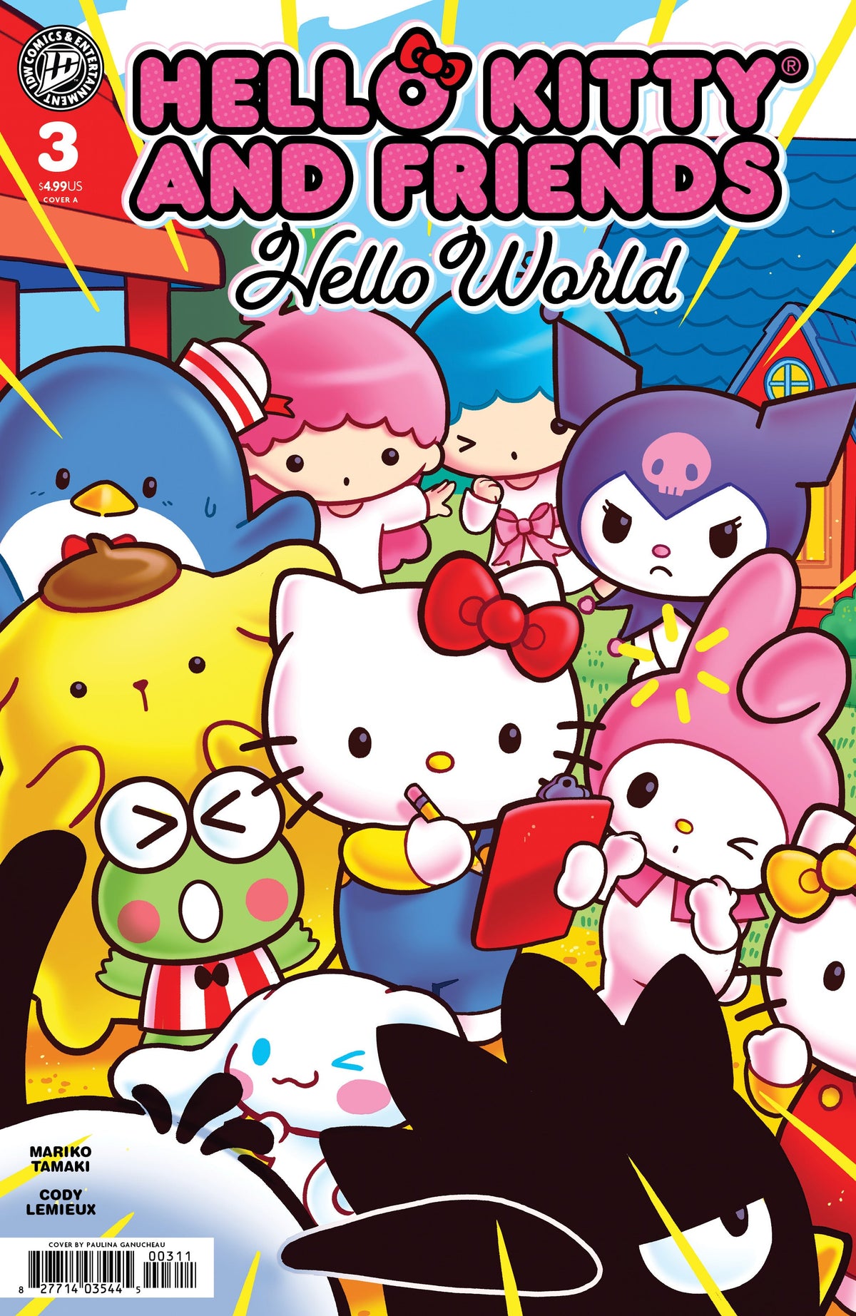 Hello Kitty And Friends Hello World! #3 A Ganucheau (10/28/2026) Idw