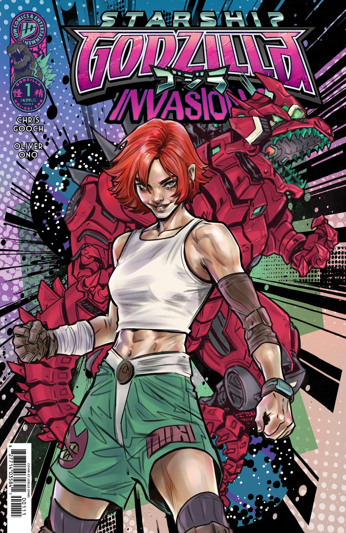 Starship Godzilla Invasion X [Kai-Sei Era] #1 B Jones (10/14/2026) Idw