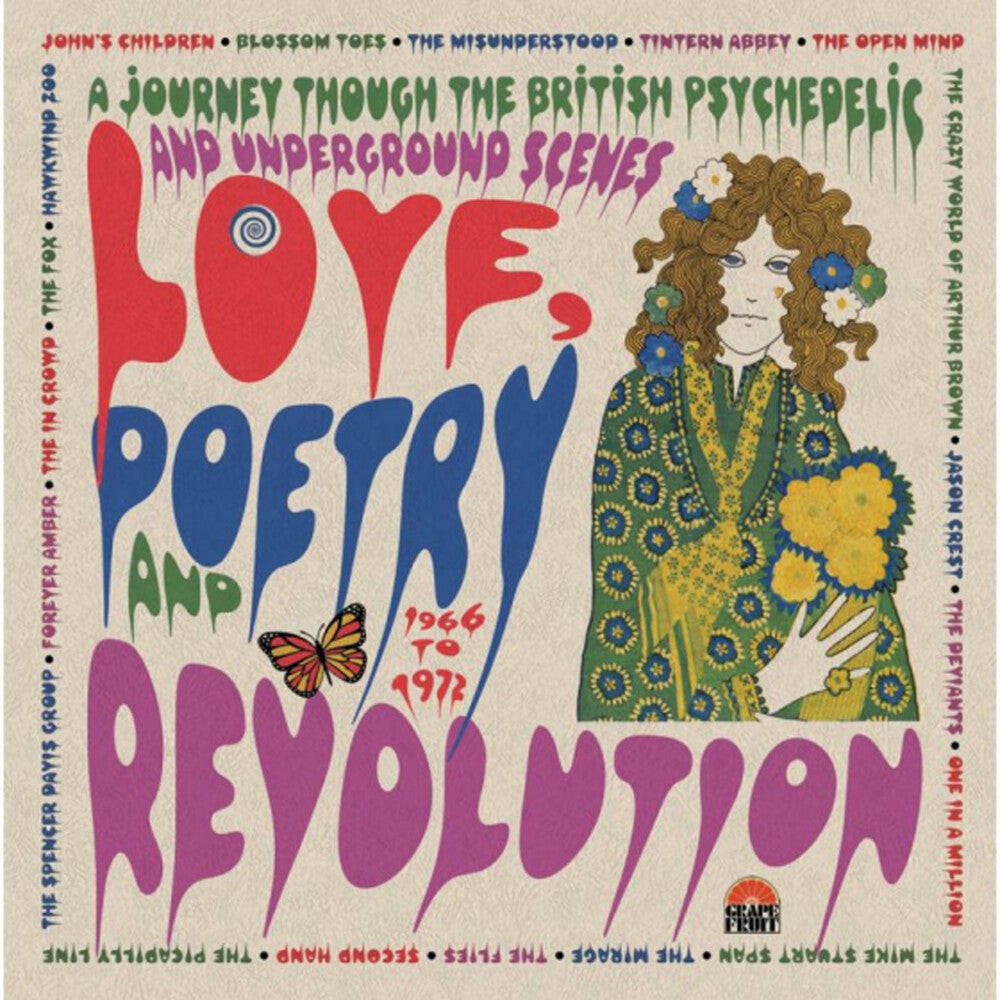 the album cover for Love Poetry & Revolution - Love Poetry & Revolution [Import]