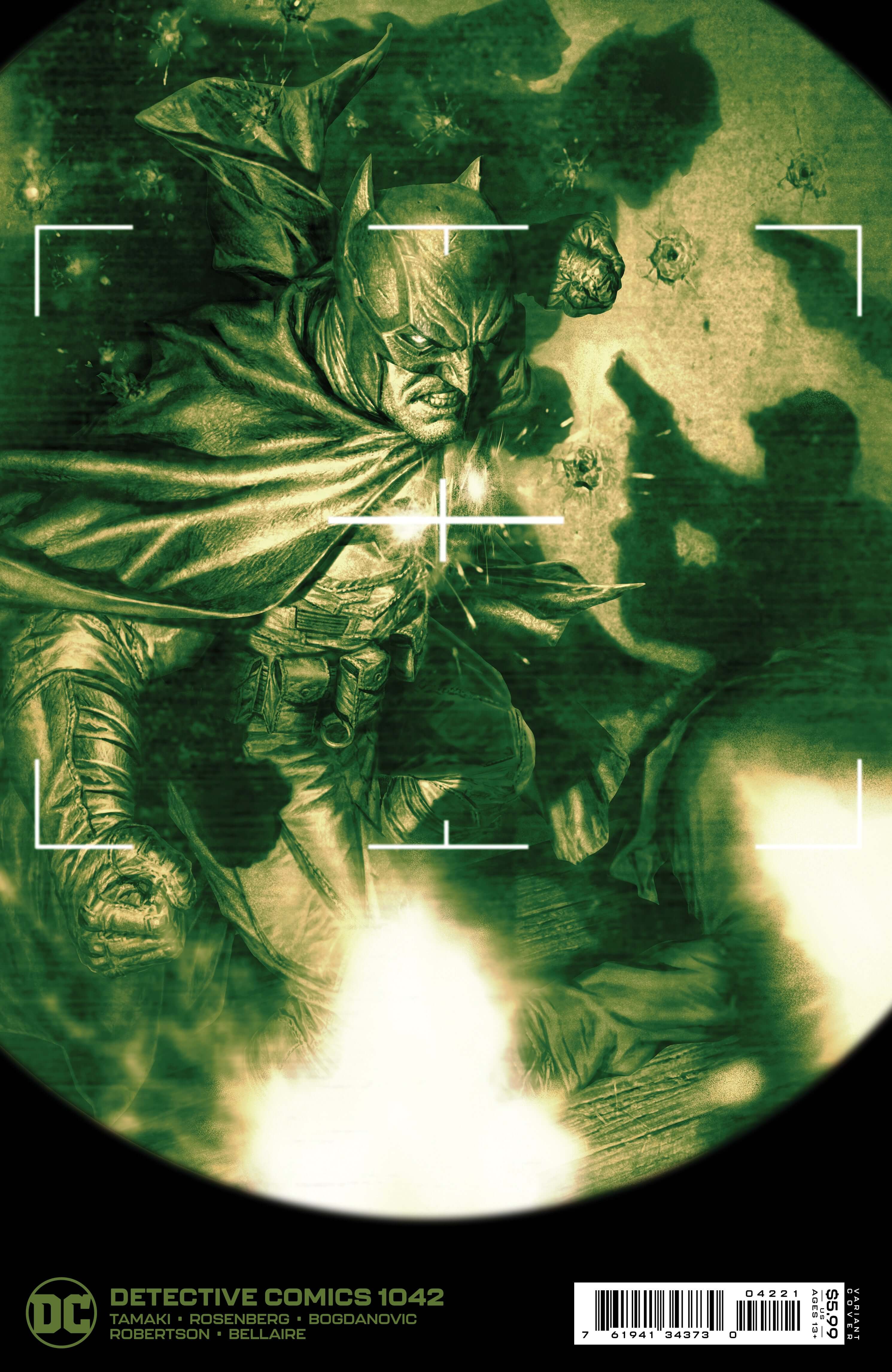 Batman Detective Comics #1042 B Lee Bermejo Card Stock Variant (08/24/2021) Dc