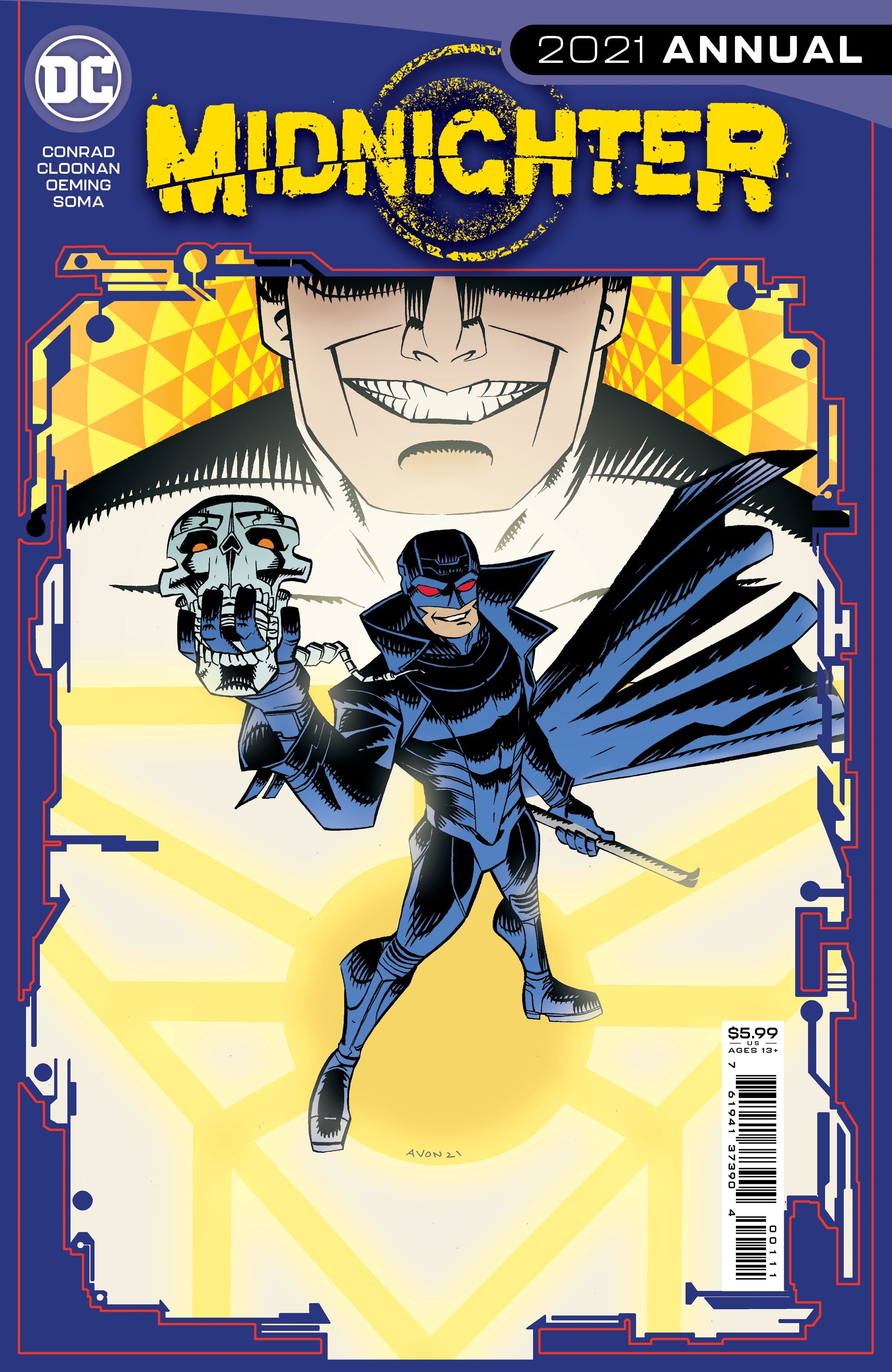 Midnighter 2021 Annual #1 A Michael Avon Oeming Becky Cloonan (08/31/2021) Dc