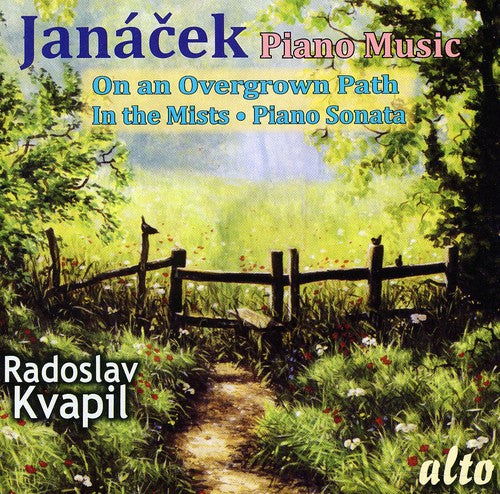 the album cover for Radoslav Kvapil - Piano Music: On An Overgrown Path / in the Mists