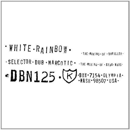 the album cover for White Rainbow - The Making Of Thriller/The Making Of Star Wars