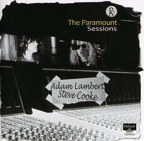 the album cover for Adam Lambert & Steve Cook - Paramount Sessions [Import]