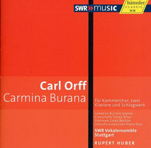 the album cover for Stuttgart Vocal Ensemble - Carmina Burana