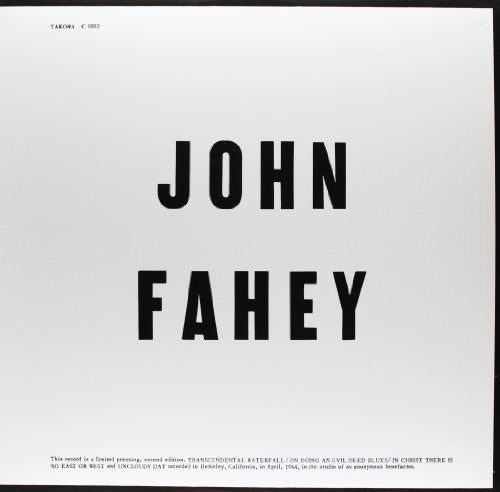 John Fahey - Blind Joe Death [LP] Vinyl Record