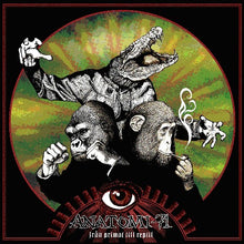 the album cover for Anatomi-71 - Fran Primat Till Reptil