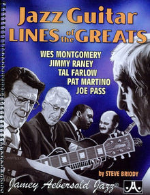 Jamey Aebersold - Jazz Guitar Lines of the Greats [CD]