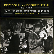 the album cover for Eric Dolphy & Booker Little - At The Five Spot Complete Edition [Import]