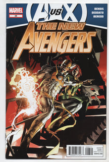 New Avengers 26 2nd Series Marvel 2012 Mike Deodato Vs X-Men AVX