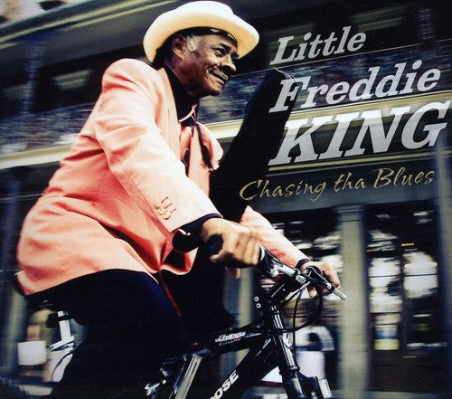 the album cover for Little King Freddie - Chasing Tha Blues