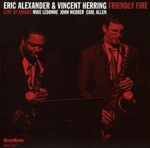 the album cover for Eric Alexander - Friendly Fire