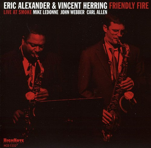 the album cover for Eric Alexander - Friendly Fire