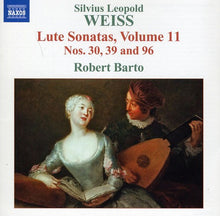 the album cover for Robert Barto - Lute Sonatas Nos. 30 & 39 & 96: 11
