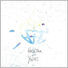 the album cover for World Tour - Believe