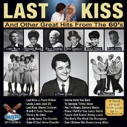 Last Kiss Hits Of 60s - Last Kiss and Other Great Hits From 60's Music CD