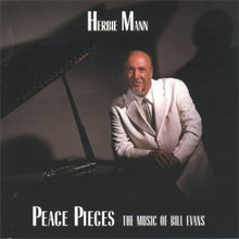 the album cover for Herbie Mann - Peace Pieces - Music of Bill Evans