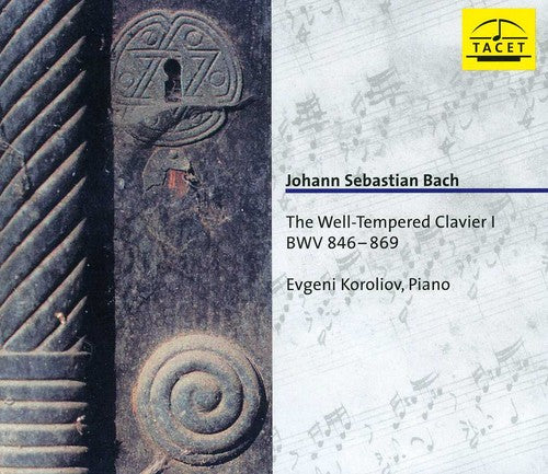 the album cover for J Bach S / Koroliov - Well-Tempered Klavier 1