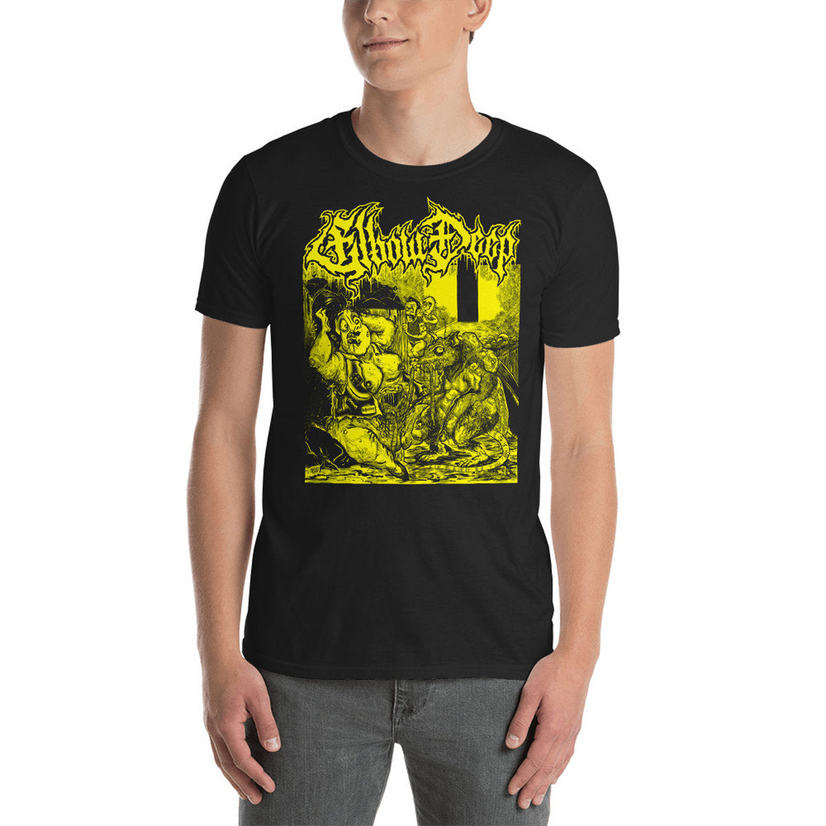 ELBOW DEEP - Bodily Fluids T-Shirt