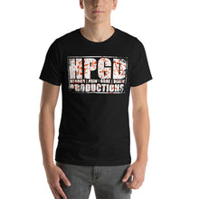 HORROR PAIN GORE DEATH PRODUCTIONS - HPGD Blood Spatter Logo T-Shirt