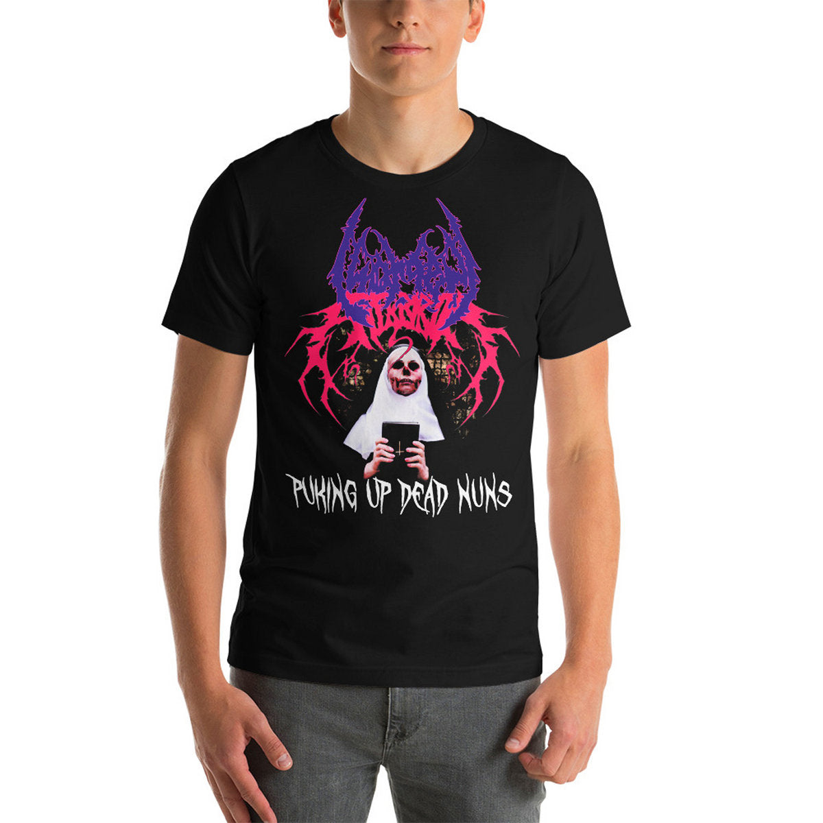GORGED AFTERBIRTH - Puking Up Dead Nuns T-Shirt