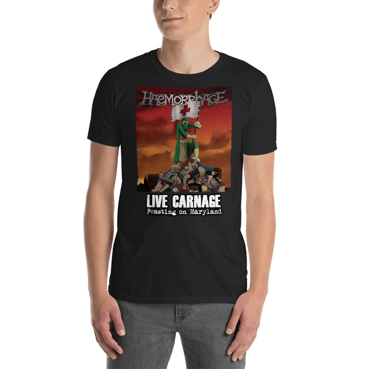 HAEMORRHAGE - Live Carnage: Feasting On Maryland T-Shirt