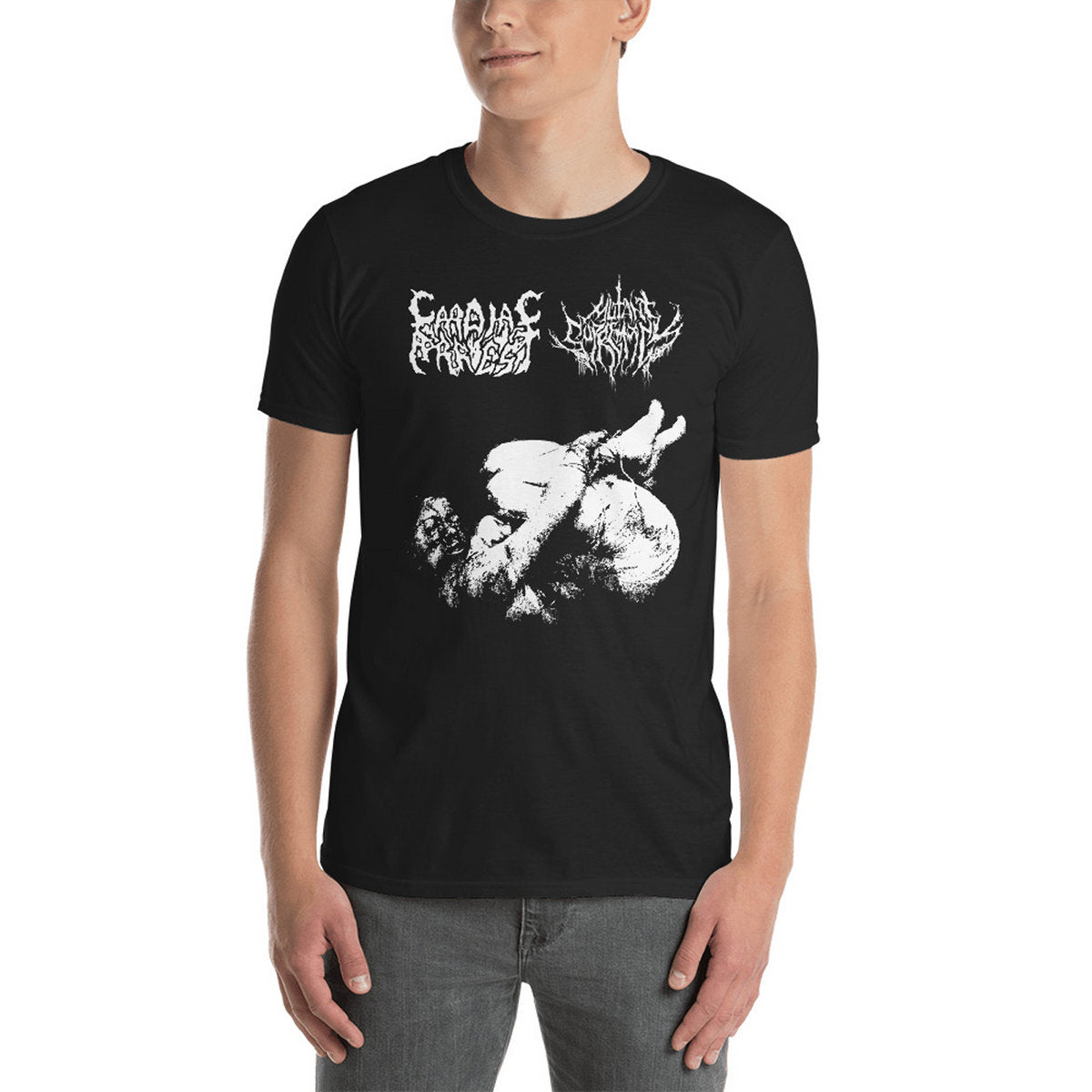 CARDIAC ARREST / MUTANT SUPREMACY - Split T-Shirt