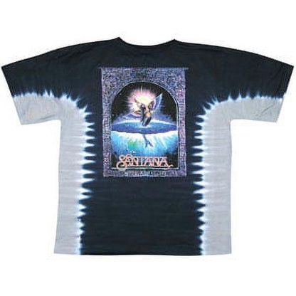 Vintage Santana Tie Dye Shirt  - Let the Music T-Shirt - XL