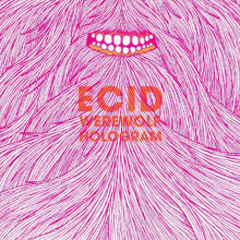 the album cover for Ecid - Werewolf Hologram