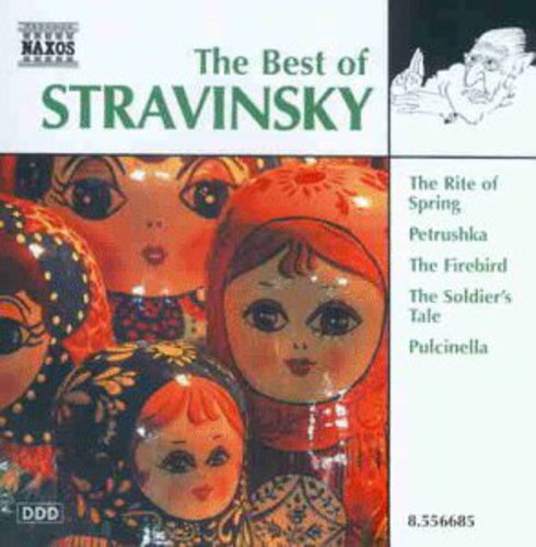 the album cover for Stravinsky - Best of Stravinsky