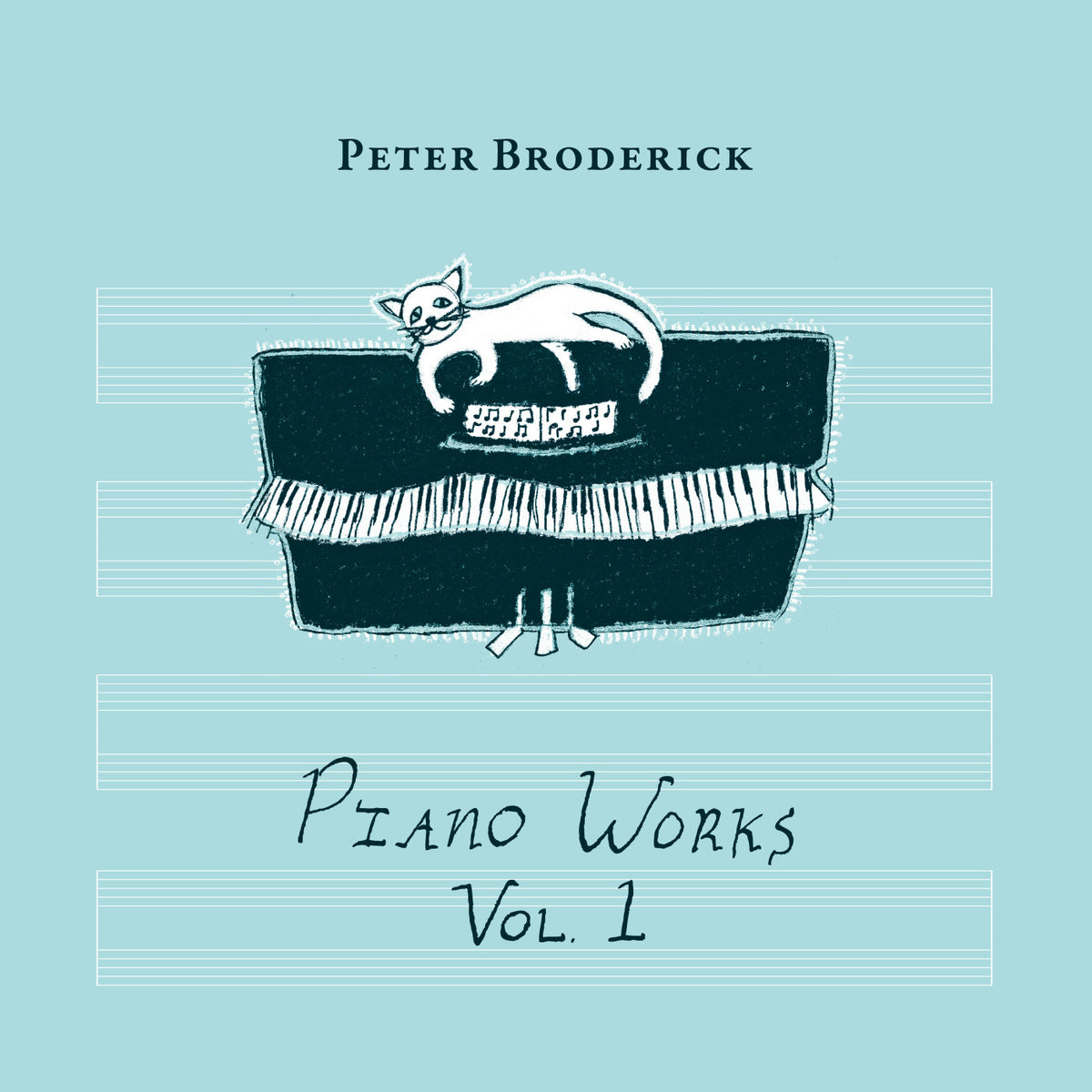 Peter Broderick - Piano Works Vol. 1 (Floating in Tucker’s Basement) (CLEAR VINYL) [Vinyl]