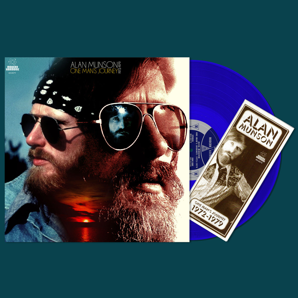 Alan Munson - One Man's Journey: 1972-1979 (BLUE VINYL) [Vinyl]