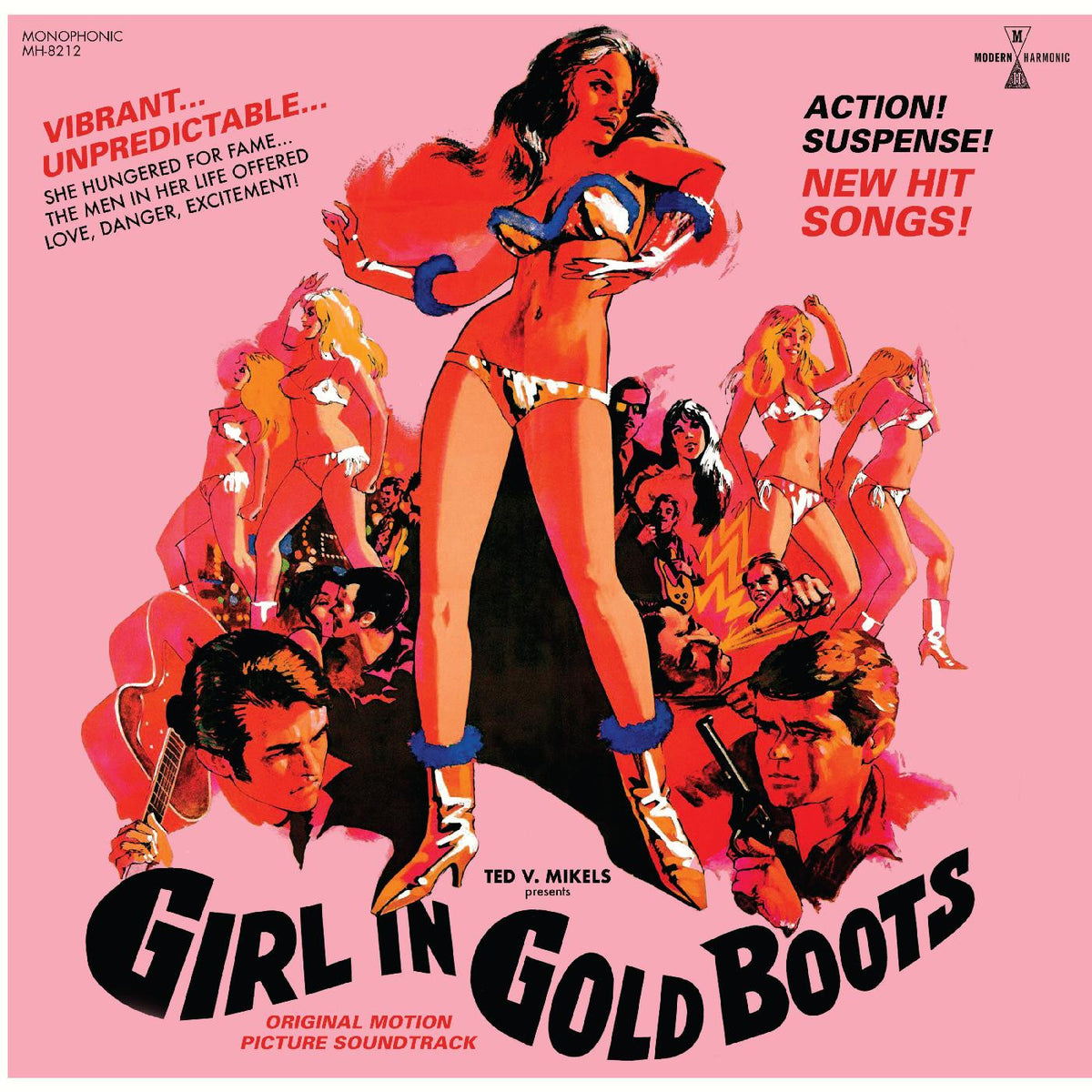Various Artists - Girl In Gold Boots Original Motion Picture Soundtrack (GOLD VINYL) [Vinyl]