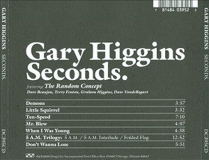 Seconds. [CD]