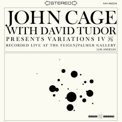 Cage, John With David Tudor - Variations IV (CLEAR VINYL) [Vinyl]