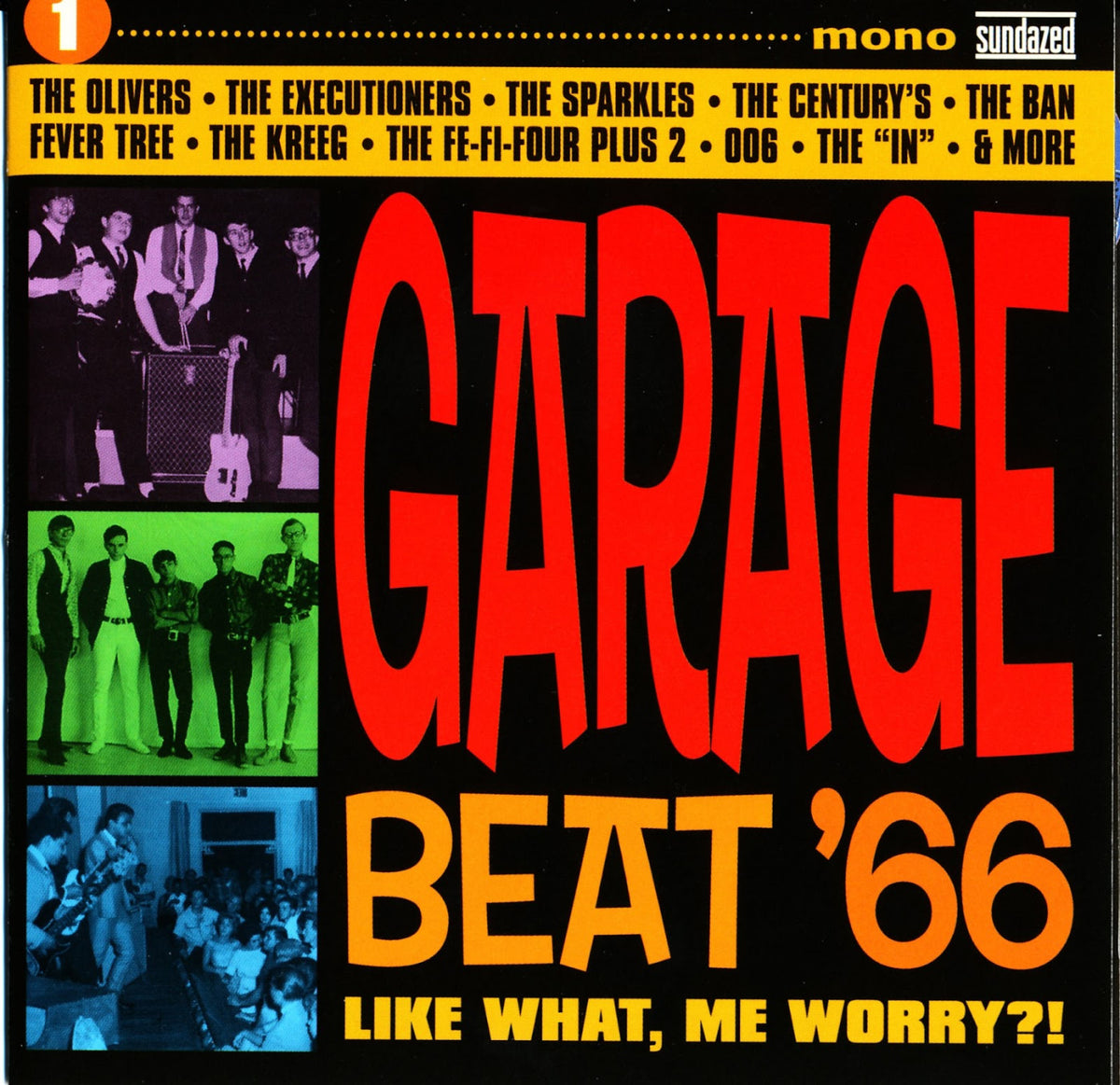 Various Artists - Garage Beat '66 Vol. 1: Like What, Me Worry [CD]