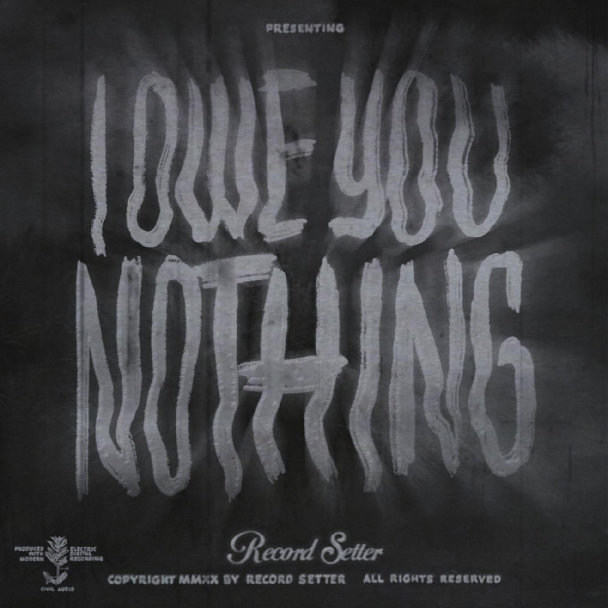 I Owe You Nothing [Cassette]