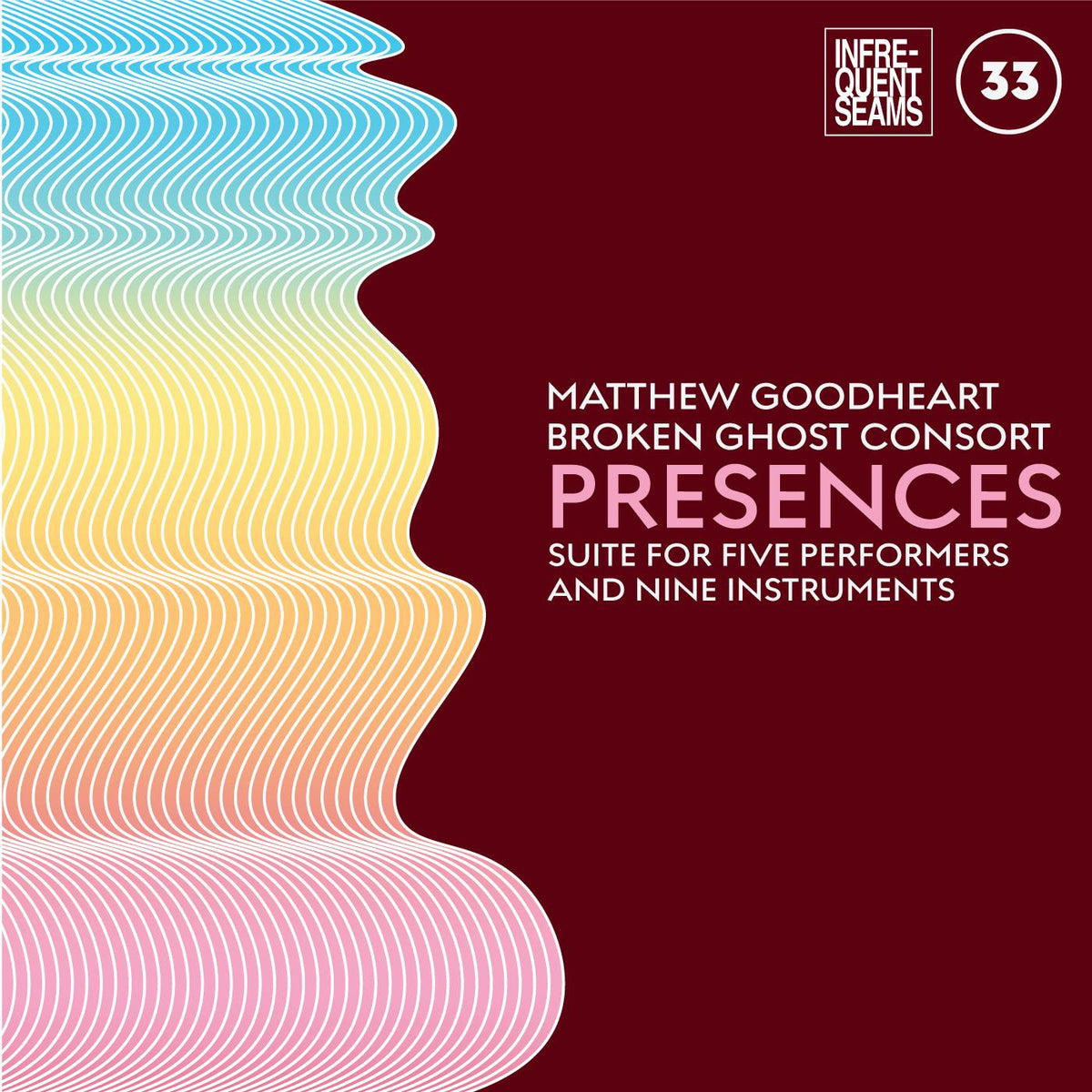 Goodheart, Matthew & Broken Ghost Consort - Presences: mixed suite for five performers and nine instruments [CD]